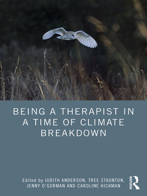 cover image of Being a Therapist in a Time of Climate Breakdown